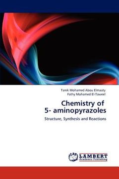portada chemistry of 5- aminopyrazoles (en Inglés)