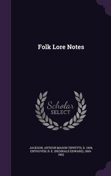 portada Folk Lore Notes (in English)