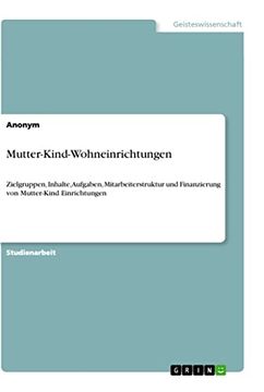 portada Mutter-Kind-Wohneinrichtungen (in German)