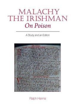 portada Malachy the Irishman, on Poison: A Study and an Edition (en Inglés)