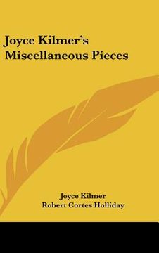 portada joyce kilmer's miscellaneous pieces