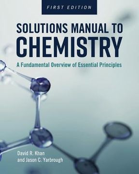 portada Solutions Manual to Chemistry: A Fundamental Overview of Essential Principles (in English)