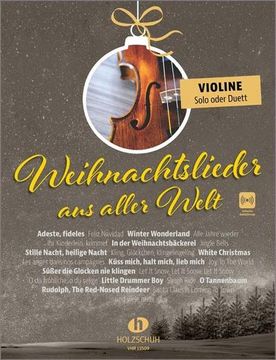 portada Weihnachtslieder aus Aller Welt - Violine (in German)