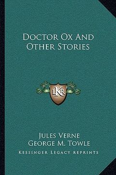 portada doctor ox and other stories (en Inglés)