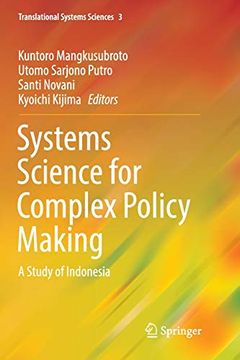 portada Systems Science for Complex Policy Making: A Study of Indonesia (Translational Systems Sciences) 