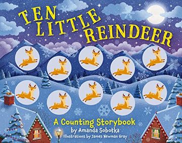 portada Ten Little Reindeer: A Magical Counting Storybook (Magical Counting Storybooks) (in English)