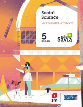 portada Social Science. 5 Primary. Más Savia. Workbook (in English)