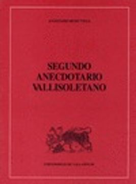 portada Segundo Anecdotario Vallisoletano