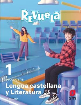 portada Lengua Castellana y Literatura. 1 Secundaria. Revuela. Andalucía