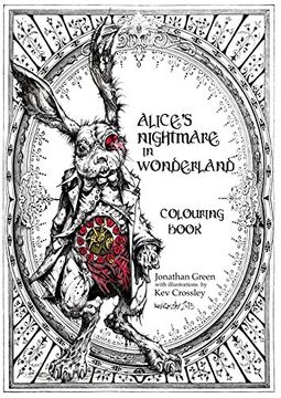 portada Alice's Nightmare in Wonderland Colouring Book (Snowbooks Adventure Gams)