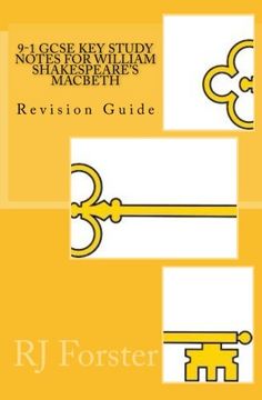 portada 9-1 GCSE KEY STUDY NOTES for WILLIAM SHAKESPEARE'S MACBETH: Revision Guide (en Inglés)