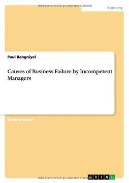 portada Causes of Business Failure by Incompetent Managers
