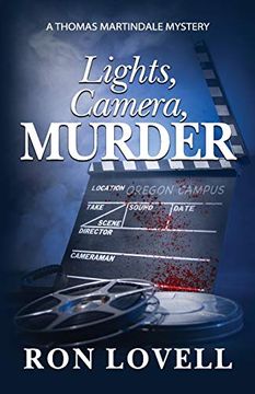 portada Lights, Camera, Murder: A Thomas Martindale Mystery, Book 3 (en Inglés)