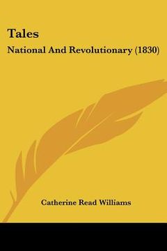 portada tales: national and revolutionary (1830) (en Inglés)