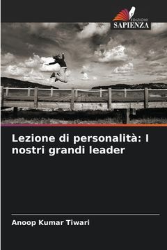 portada Lezione di personalità: I nostri grandi leader (en Italiano)