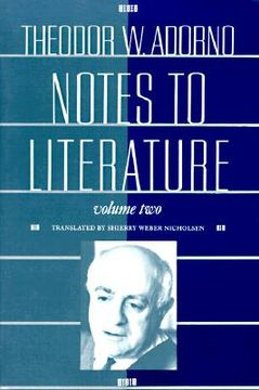 portada notes to literature, volume 2 (in English)