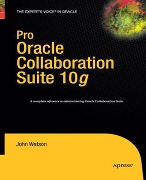 portada Pro Oracle Collaboration Suite 10g (en Inglés)