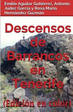 portada Descensos de barrancos en Tenerife (Edición en Color) (in Spanish)