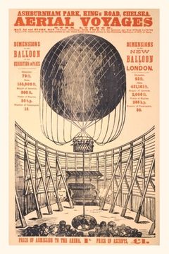 portada Vintage Journal Early Lighter than Air Balloon (in English)