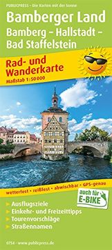 portada Bamberger Land, Bamberg - Hallstadtt - bad Staffelstein 1: 50 000 (en Alemán)