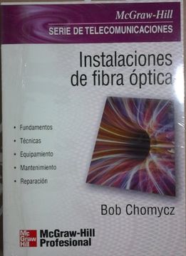 portada Instalaciones De Fibra Optica (spanish Edition)