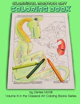 portada Classical Modern Art Coloring Book (en Inglés)