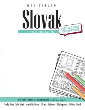 portada Slovak Picture Book: Slovak Pictorial Dictionary (Color and Learn) (in English)