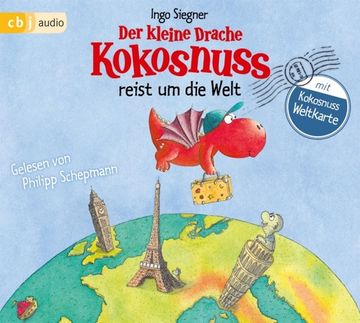 portada Der Kleine Drache Kokosnuss Reist um die Welt (in German)
