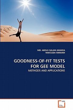 portada goodness-of-fit tests for gee model (en Inglés)