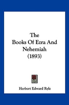 portada the books of ezra and nehemiah (1893) (en Inglés)