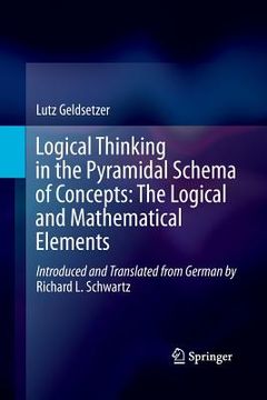 portada Logical Thinking in the Pyramidal Schema of Concepts: The Logical and Mathematical Elements (en Inglés)