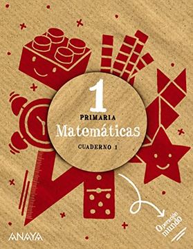 portada Matematicas 1º Educacion Primaria. Cuaderno 1