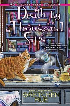portada Death by a Thousand Sips (a Witches' Brew Mystery) (en Inglés)