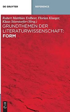 portada Grundthemen der Literaturwissenschaft: Form