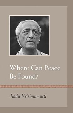 portada Where can Peace be Found? (en Inglés)