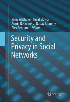 portada Security and Privacy in Social Networks (en Inglés)