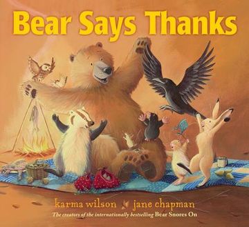 portada bear says thanks (in English)
