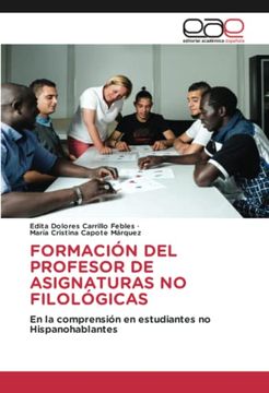 portada Formación del Profesor de Asignaturas no Filológicas: En la Comprensión en Estudiantes no Hispanohablantes