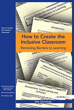 portada How to Create the Inclusive Classroom: Removing Barriers to Learning (en Inglés)