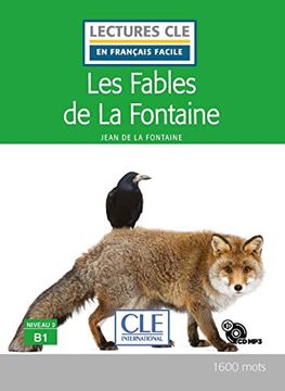 portada Les Fables de la Fontaine - Niveau 2/A2 - Livre + cd Audio (en Francés)