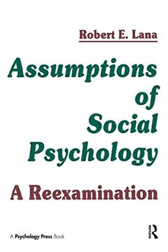 portada Assumptions of Social Psychology: A Reexamination (en Inglés)