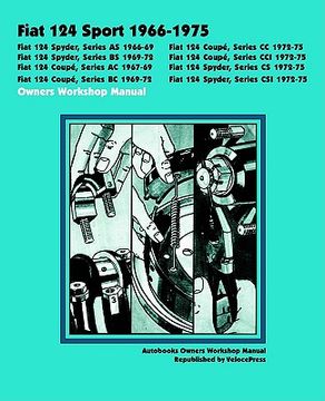 portada fiat 124 sport 1966-1975 owners workshop manual (en Inglés)