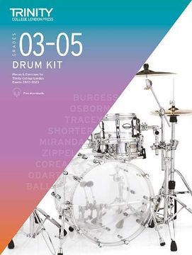 portada Trinity College London Drum kit 2020-2023. Grades 3-5 (in English)