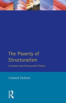 portada The Poverty of Structuralism (Foundations of Modern Literary Theory) (en Inglés)