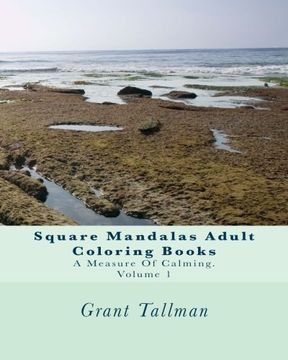 portada Square Mandalas Adult Coloring Books: A Measure Of Calming: Volume 1