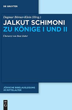 portada Jalkut Schimoni / Jalkut Schimoni zu Könige i und ii (en Alemán)