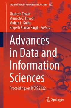 portada Advances in Data and Information Sciences: Proceedings of Icdis 2022 (in English)
