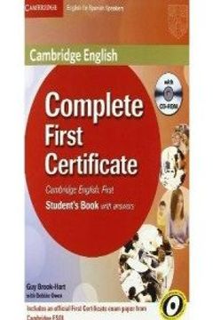 Complete First Certificate for Spanish Speakers Student's Book with Answers with CD-ROM
