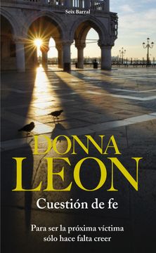 portada Cuestión de fe (Comisario Brunetti 19) (in Spanish)