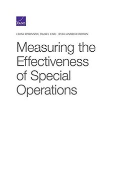 portada Measuring the Effectiveness of Special Operations (en Inglés)